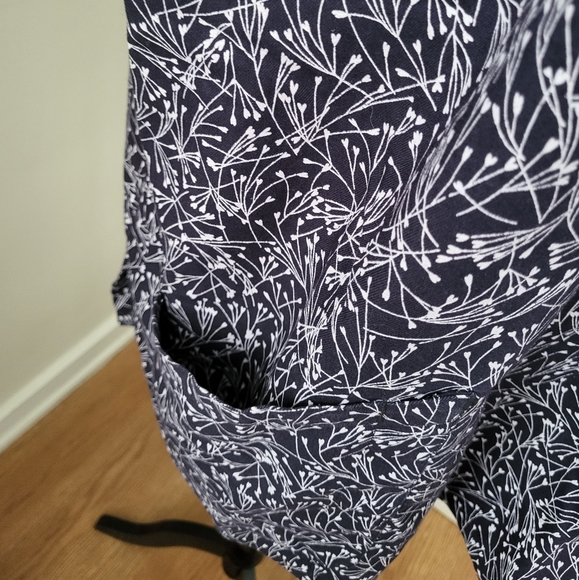Land's End Plus Size Scrub Top - Picture 3 of 11